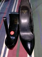 Festliches schwarz lackierte Schuhe mit Absatz 11,5 cm Bayern - Würzburg Vorschau