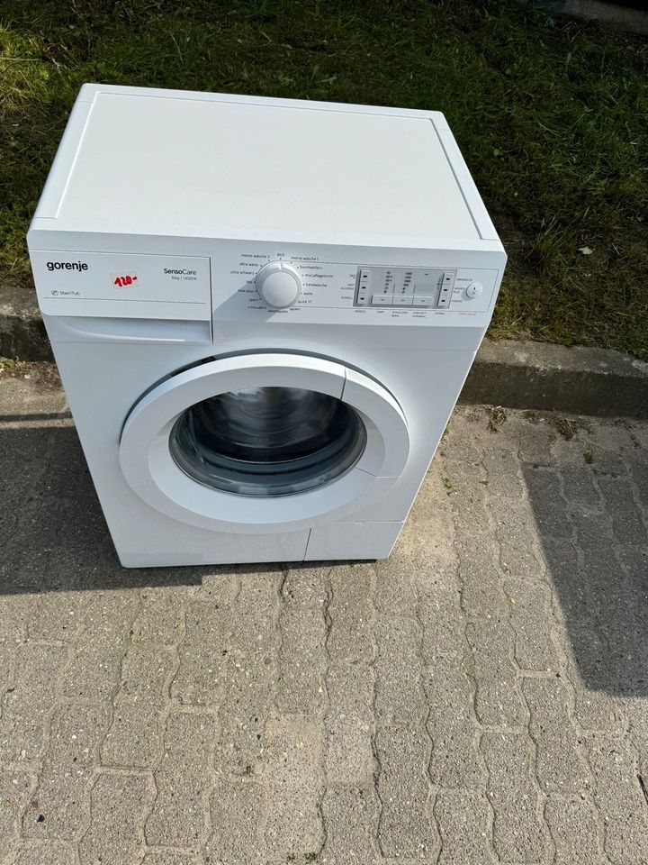 Gorenje Waschmaschine mit 1400 Umdrehungen in Hamburg