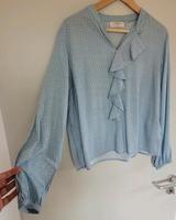 Cream Bluse Gr. 42 helles Blau Hessen - Kassel Vorschau