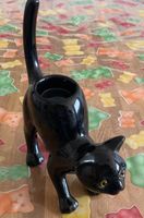Partylite Teelichthalter schwarze Katze groß Halloween Berlin - Tegel Vorschau