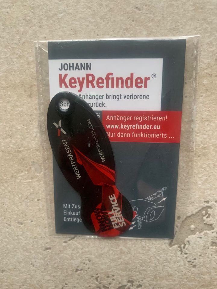 Keyfinder Einkaufswagenchip neu originalverpackt in Bad Füssing