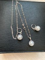 Silber Set aus 925 Silber mit künstlichen Perlen Nordrhein-Westfalen - Paderborn Vorschau