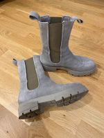 MJUS hohe Chelsea Stiefel / Boots Beatrix taupe / grau - 37 Bayern - Regensburg Vorschau