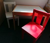 Ikea Kinder Tisch Lätt, Stuhl Kritter rot und weiß Sitzgruppe Bielefeld - Bielefeld (Innenstadt) Vorschau