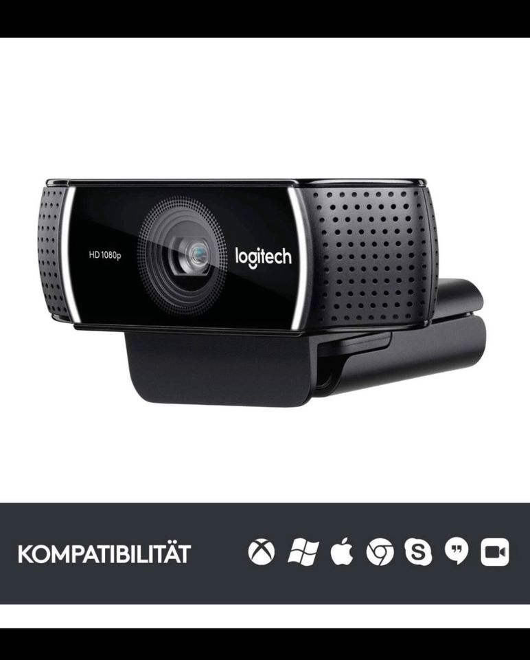 Logitech C922 PRO Webcam Gaming Streaming in Hanau