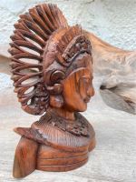 Holzfigur aus Teakholz, Tänzerin Bali Bayern - Langenbach Vorschau