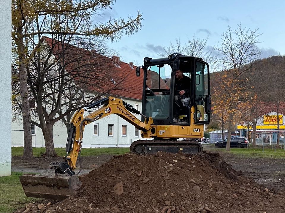 Minibagger mieten 2 t in Sachsenburg