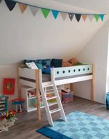 FLEXA Halbhochbett birke weiß Mint Kinderbett 90x200 Schleswig-Holstein - Hamberge Holstein Vorschau