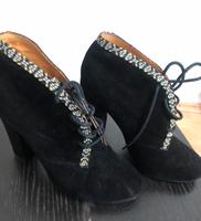 Buffalo KID SUEDE London Kurzschaft Stiefel pumps high Heels  led Köln - Nippes Vorschau