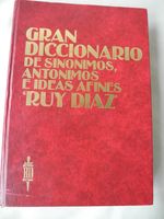 Gran diccionario de sinonimos, antonimos e ideas afines spanisch Bonn - Kessenich Vorschau