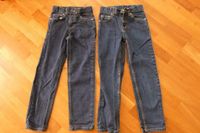 2 kaum getragene Kinder Jeans Gr. 140, gerader schmaler Schnitt Baden-Württemberg - Korb Vorschau