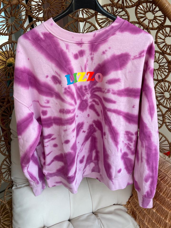 26€ NP H&m Batik pink Pullover Sweatshirt Tunika Bluse Hemd M in Düsseldorf