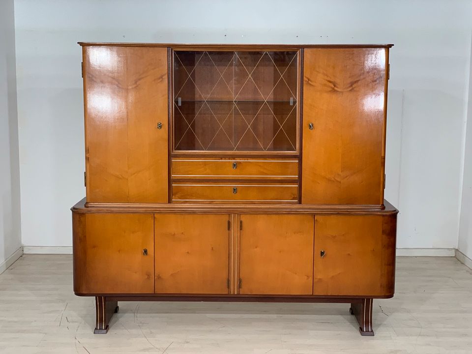 MID CENTURY HIGHBOARD SCHRANK WOHNZIMMERSCHRANK VINTAGE in Berlin