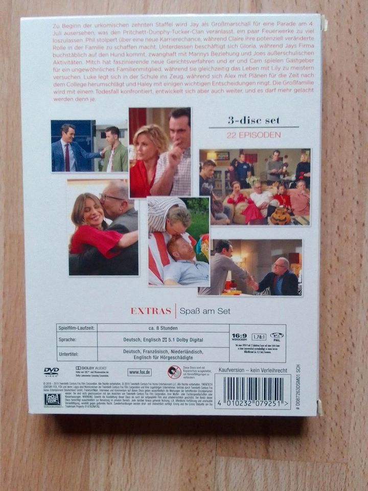 Modern Family Staffel 10 DVD Box in Rheinland-Pfalz - Gommersheim | Filme &  DVDs gebraucht kaufen | eBay Kleinanzeigen ist jetzt Kleinanzeigen