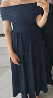 Wunderschönes schulterfreies Kleid in Dunkelblau Vahr - Neue Vahr Südost Vorschau