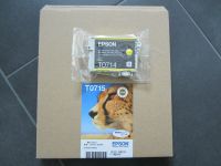 Epson Original T0714 Tinte Gepard, gelb / yellow (Single-Pack) Baden-Württemberg - Waibstadt Vorschau