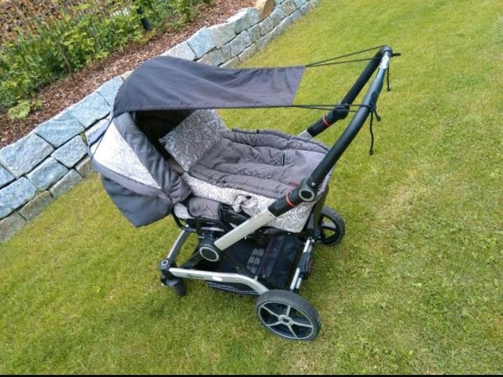 Kinderwagen Hartan Xperia zu Buggy umzubauen in Eggenfelden