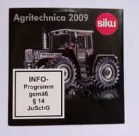 Siku MB TRac Mini DVD  Agritechnica 2009 Brandenburg - Milower Land Vorschau