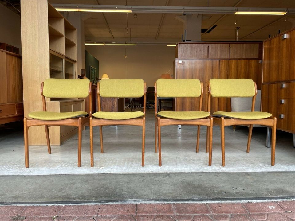 60er Danish Design Teak Stühle Buch Mid Century Esszimmerstühle in Bremen