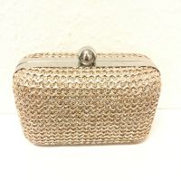 Handtasche Clutch Box Kette Bijou Brigitte beige silber gold Düsseldorf - Stadtmitte Vorschau