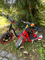 2 Puky Laufräder schwarz und rot nur zusammen abzugeben Kr. München - Planegg Vorschau