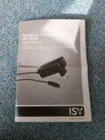 ISY Notebook power adapter IAC 4500 (nur Stecker im Bild) Bayern - Möttingen Vorschau