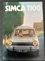 Simca 1100 Verkaufsprospekt Wandsbek - Hamburg Sasel Vorschau