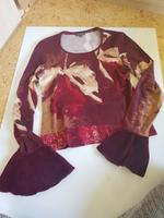 Pullover / Sweatshirt Größe M / 38 Street One rot Bordeaux beige Niedersachsen - Diekholzen Vorschau
