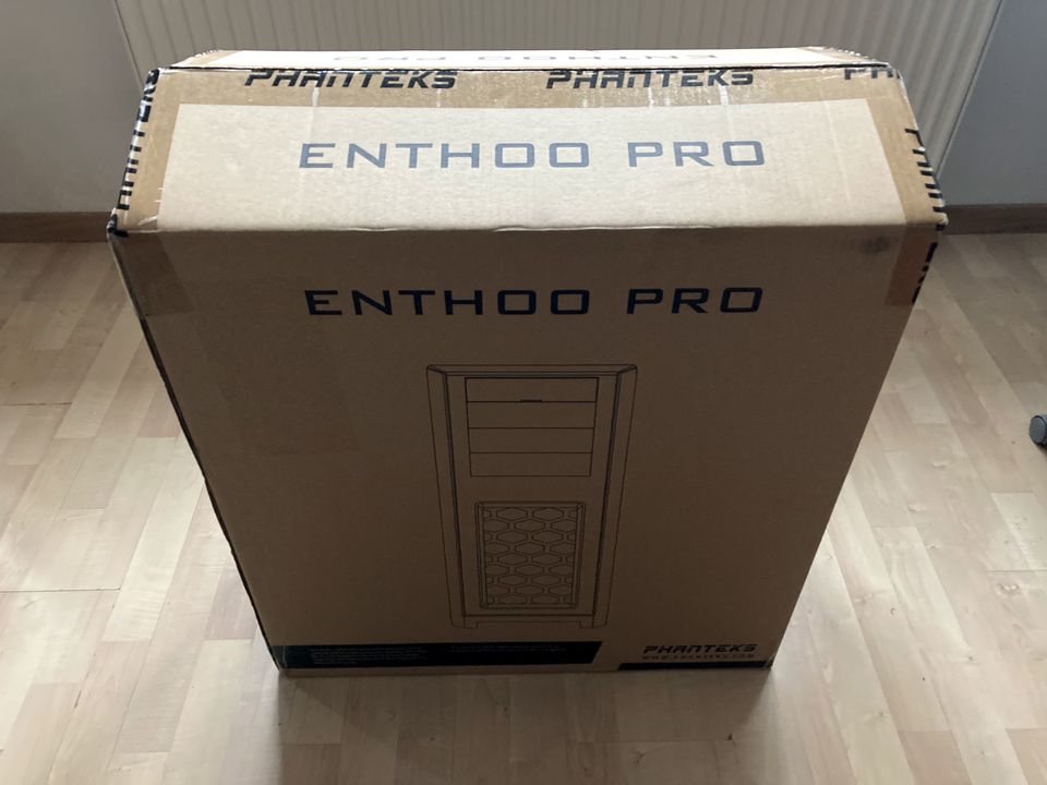 Phanteks Enthoo Pro Tempered Glass, PC-Gehäuse in schwarz, NEU! in Tännesberg