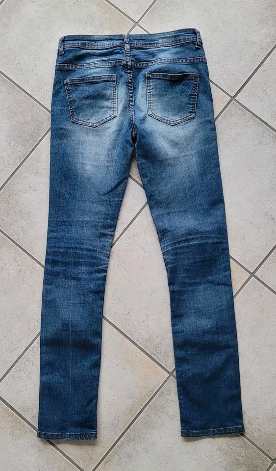 Jeans - Page one young - Gr. XS / 164 - blau in Wasserburg am Inn