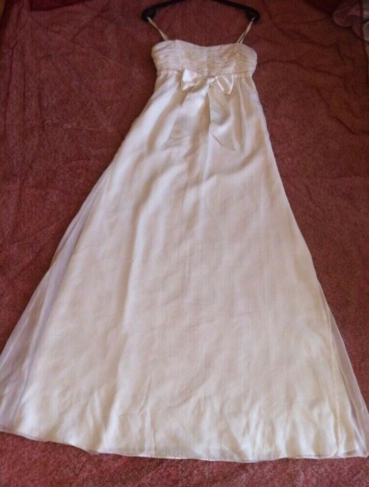 HOCHZEITSKLEID STANDESAMT- ABENDKLEID - GR.34 in Schermbeck