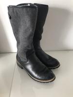 Winter Stiefel gefüttert schwarz Filz grau Jana tex 39 Bayern - Wasserburg am Inn Vorschau