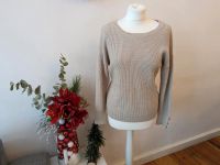 Feinstrick Pullover 36 Beige Creme mit Knöpfen Strickpullover Berlin - Wilmersdorf Vorschau