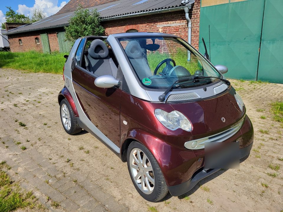 Smart ForTwo Cabrio - "Passion" - top-Zustand - Langstrecke - !!! in Mönchengladbach