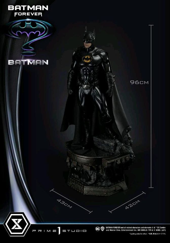 1/3 Batman Forever Prime 1 Statue Massiv fast 1m hoch 150 Exempl. in Saarlouis