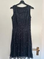 Young Couture Barbara Schwarzer Kleid blau Paillettenkleid Gr.36 Nordrhein-Westfalen - Münster-Hafen Vorschau