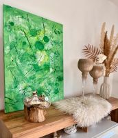 ORIGINIAL jASz "Green Village" Gemälde | 50x70 cm | UNIKAT Nordrhein-Westfalen - Monschau Vorschau