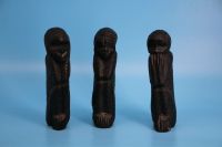 [5754] 3 Affen Wise Monkeys Figur Holz Afrika Baden-Württemberg - Hockenheim Vorschau