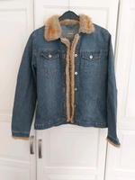 Jeansjacke mit Fellkragen Niedersachsen - Peine Vorschau