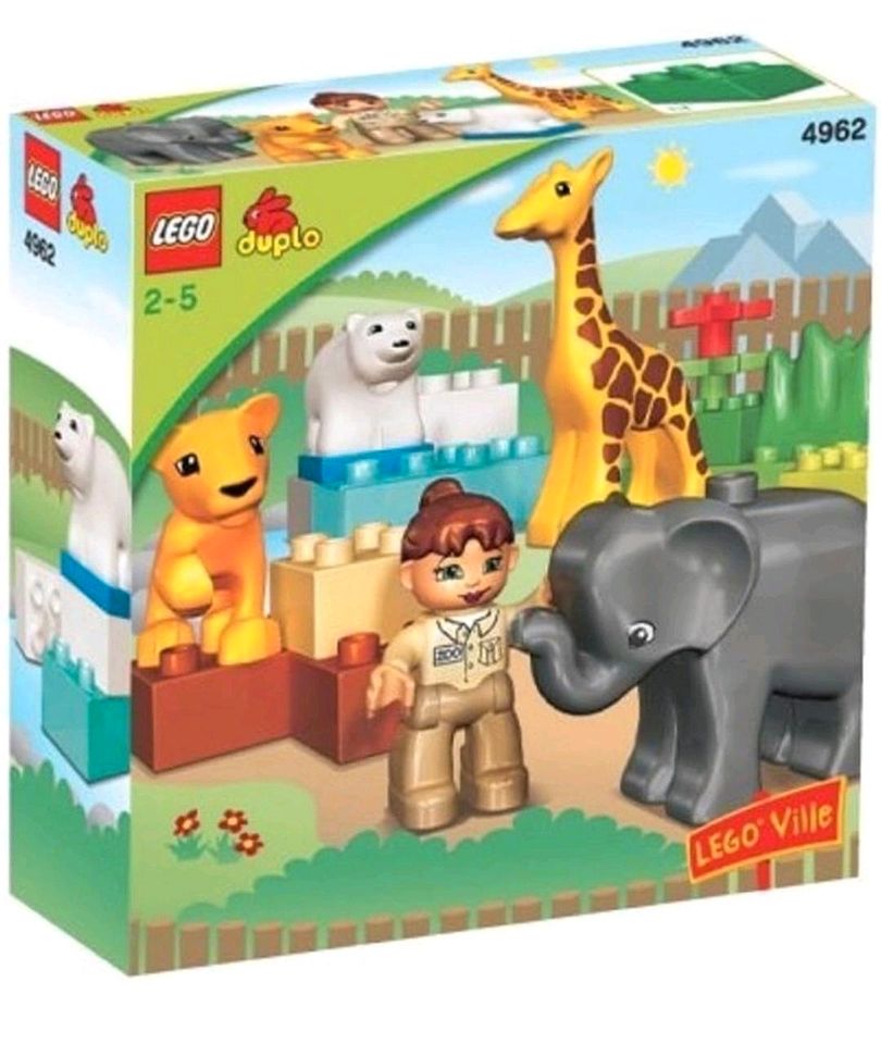 Lego 4962 Duplo Zoo Tierbabys in Bruchsal