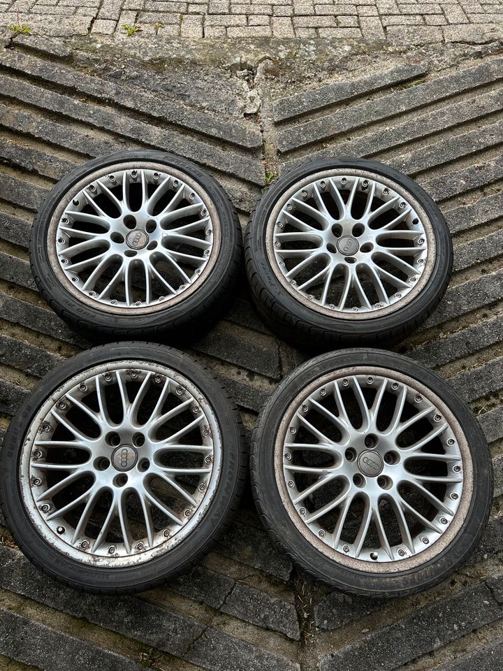 BBS Speedline 2 Teilig AUDI A6 C6 4F 8,5x19 ET48 4F0601025L in Rheinstetten