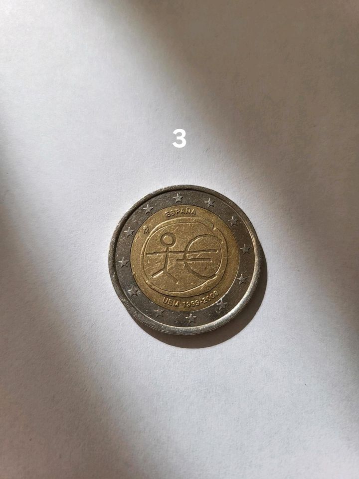 2 Euro Münze in Erfurt