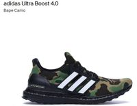 adidas Ultra Boost 4.0 Bape Camo Hessen - Wiesbaden Vorschau