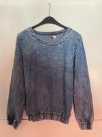 Pullover in Jeansoptik von H&M, Gr. 36 Bayern - Buttenwiesen Vorschau