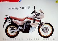 Honda XL 600 V Transalp Prospekt 199? Dresden - Reick Vorschau