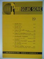 Notenalbum "Peer's gelbe Serie Heft 19" Klavier/Akkordeon Baden-Württemberg - Ditzingen Vorschau