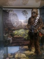Star Wars Backdrop Rückwand Hot Toys Sideshow Chewbacca han solo Friedrichshain-Kreuzberg - Friedrichshain Vorschau
