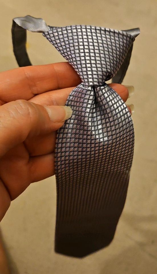 Krawatte für Kinder , grau in Rühen