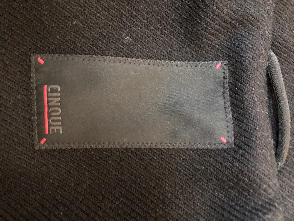 Cinque Sakko Mantel Jacke Blazer schwarz Gr. 46 inkl. Versand in Kleve