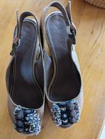 GEOX Respira Toledo Camel Damen Sandalien 38,5 Nürnberg (Mittelfr) - Gebersdorf Vorschau
